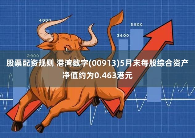 股票配资规则 港湾数字(00913)5月末每股综合资产净值约为0.463港元