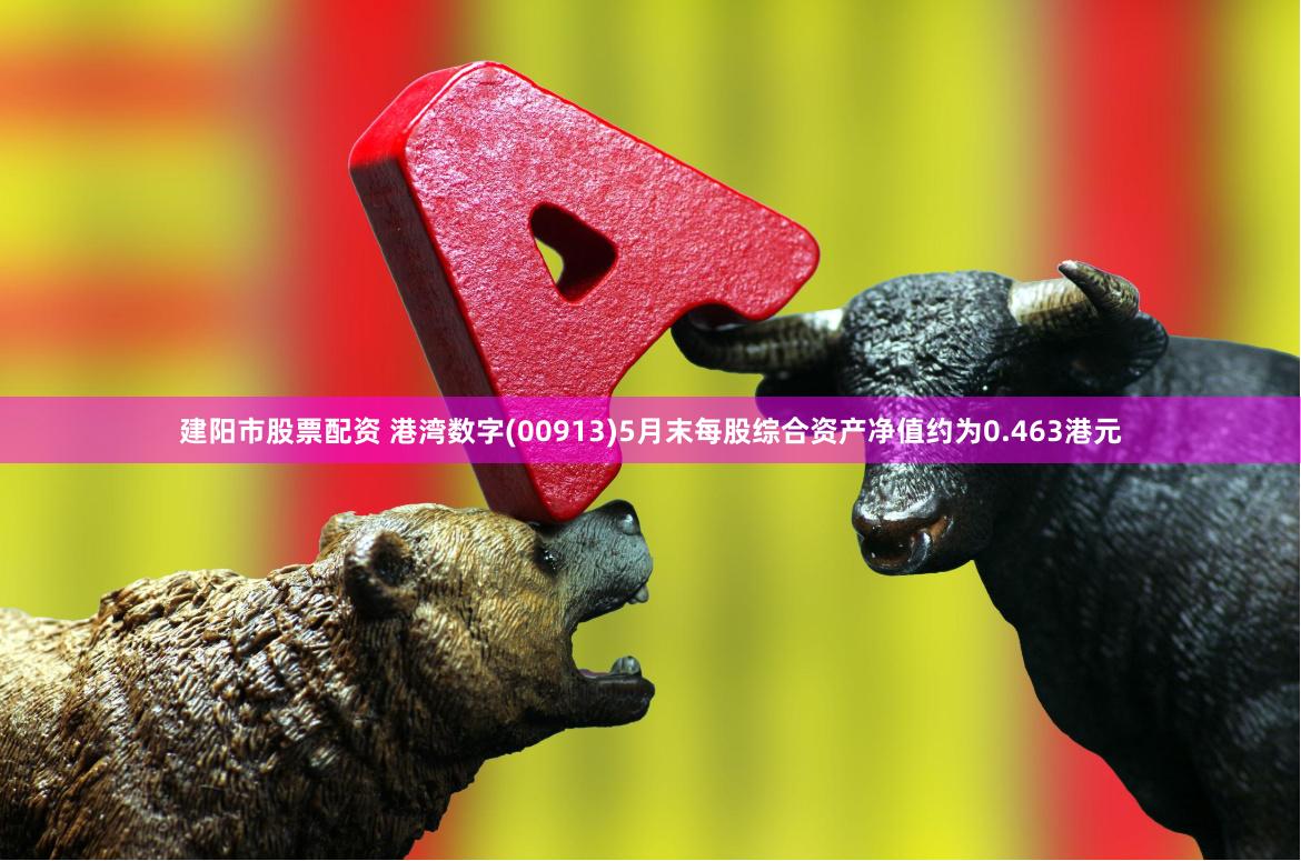 建阳市股票配资 港湾数字(00913)5月末每股综合资产净值约为0.463港元