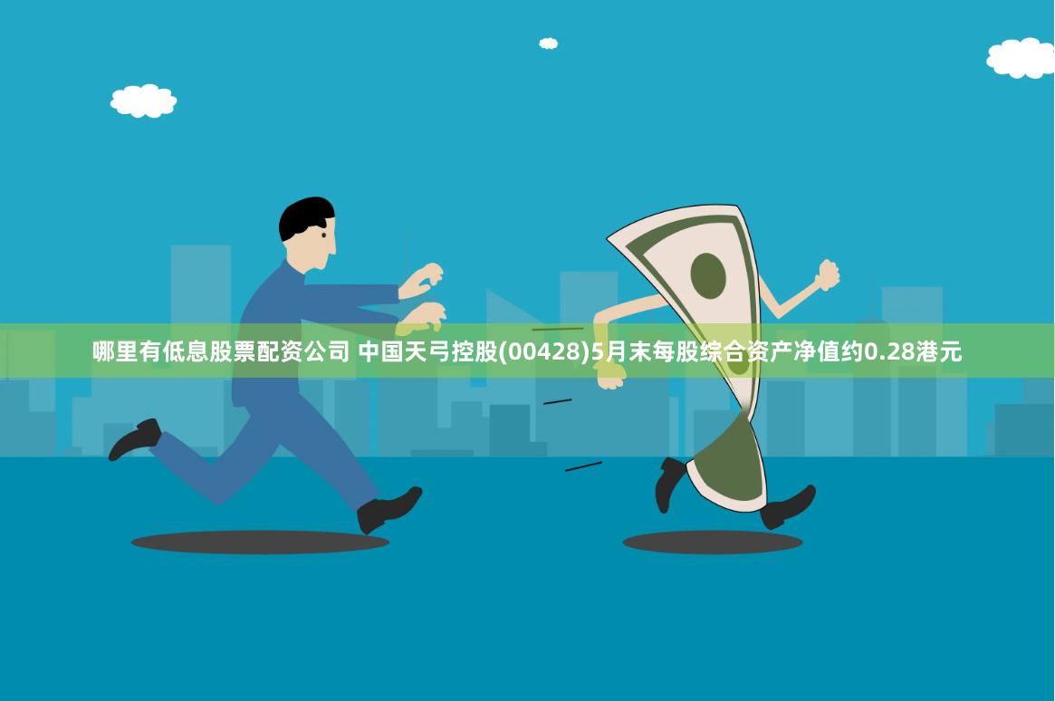 哪里有低息股票配资公司 中国天弓控股(00428)5月末每股综合资产净值约0.28港元