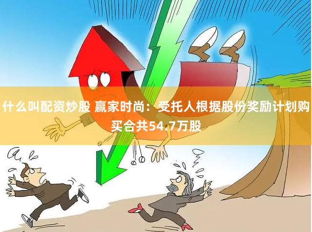 什么叫配资炒股 赢家时尚：受托人根据股份奖励计划购买合共54.7万股