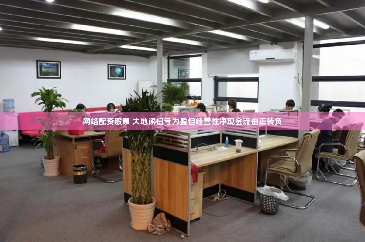 网络配资股票 大地熊扭亏为盈但经营性净现金流由正转负