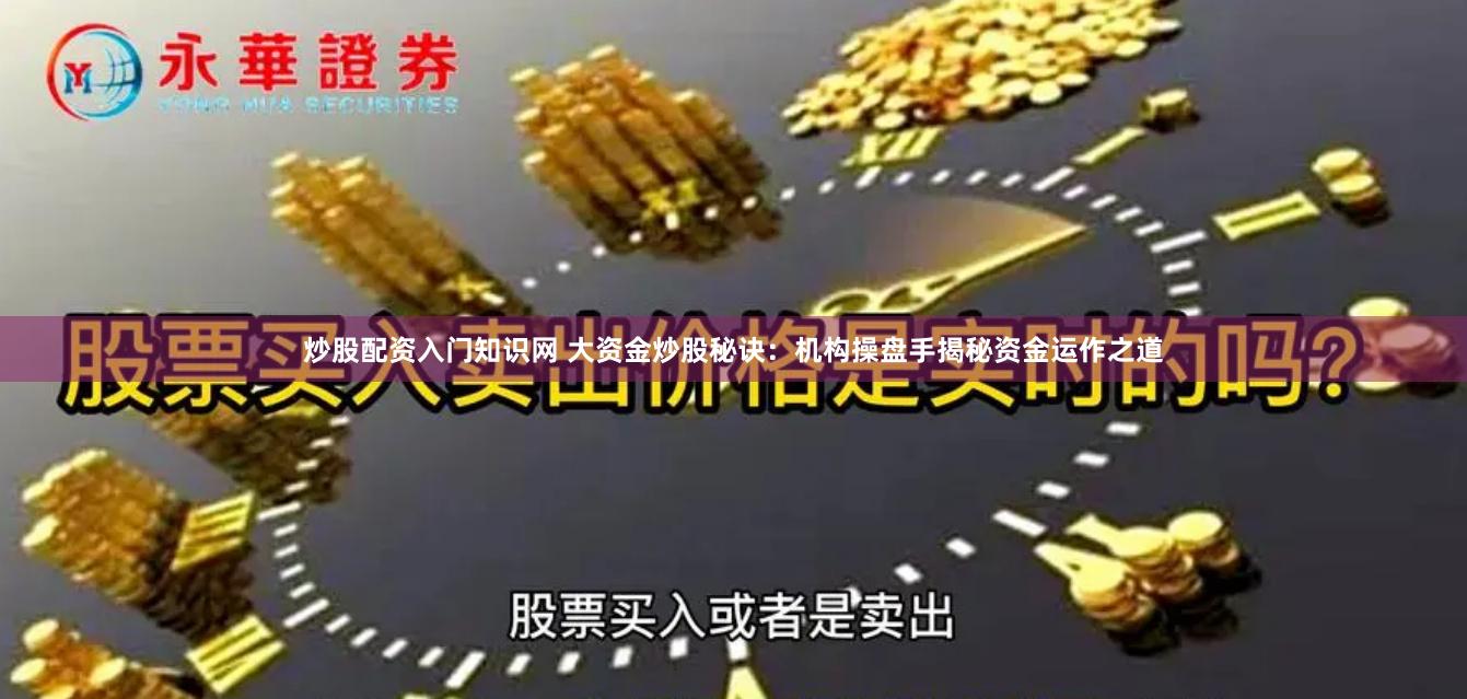 炒股配资入门知识网 大资金炒股秘诀：机构操盘手揭秘资金运作之道